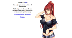 Desktop Screenshot of ecchi.pl